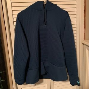 Blue Nike DRI-FIT Hoodie